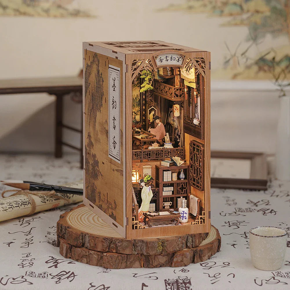 Book Nook Ink Rhyme Bookstore - Book Nook Studio