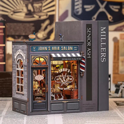 Book Nook John’s Hair Salon - Book Nook Studio