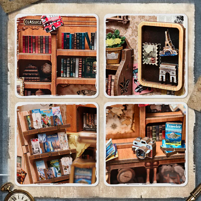 Book Nook Journey Trace Bookshop - Book Nook Studio