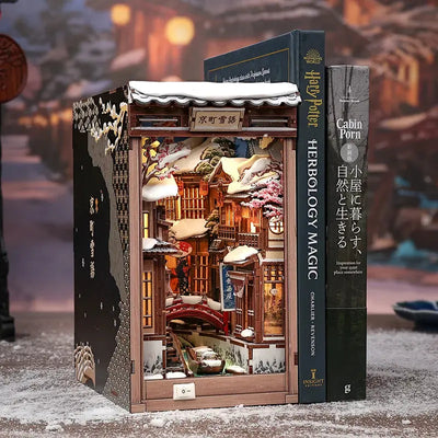 Book Nook Kyoto Snow Whisper - Book Nook Studio