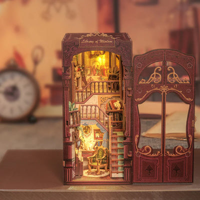 Book Nook Library of Wisdom - Book Nook Studio