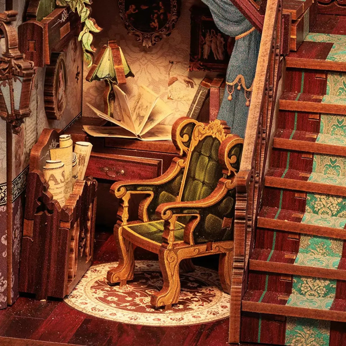 Book Nook Library of Wisdom - Book Nook Studio