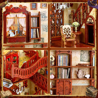 Book Nook Magic Book House - Book Nook Studio