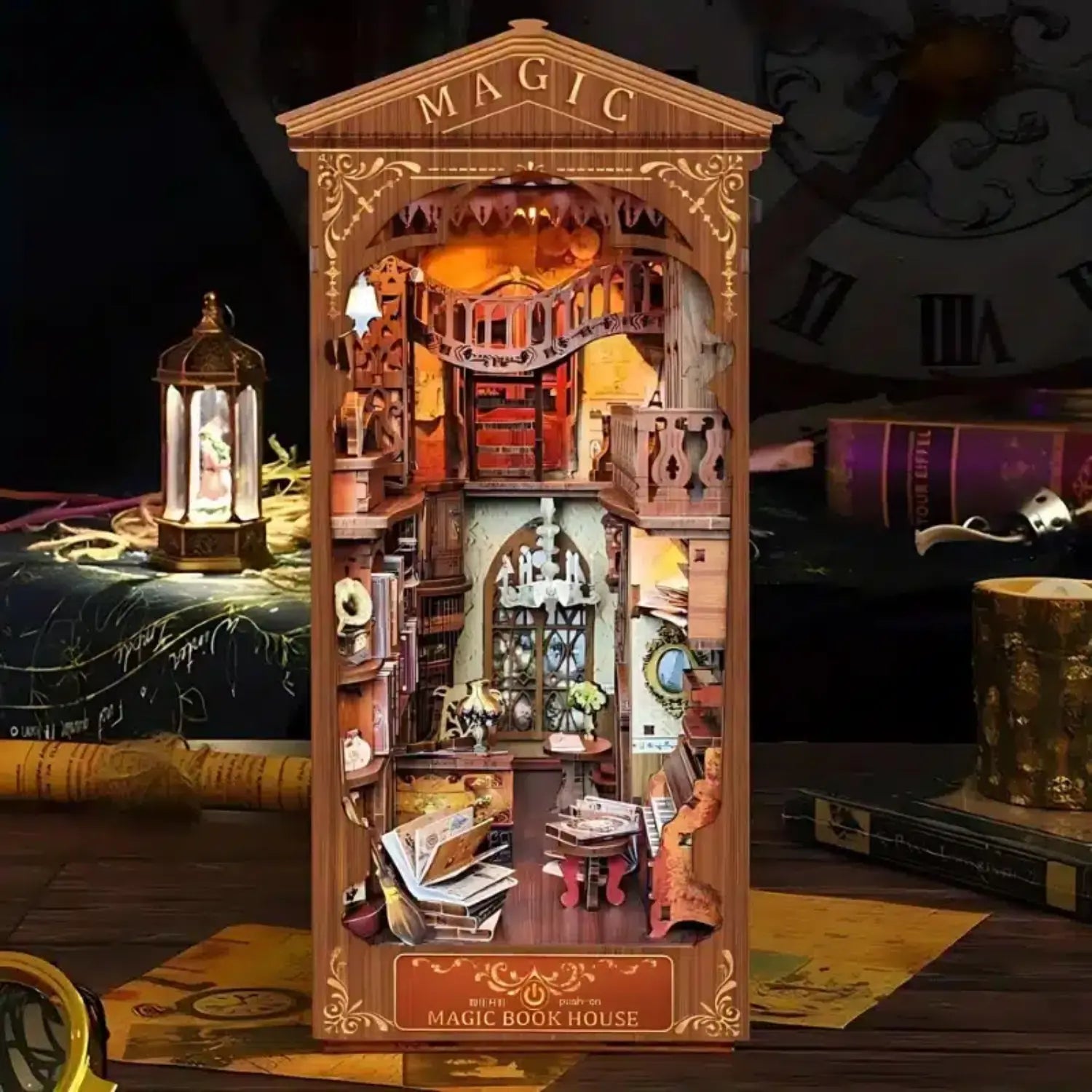 Book Nook Magic Book House - Book Nook Studio