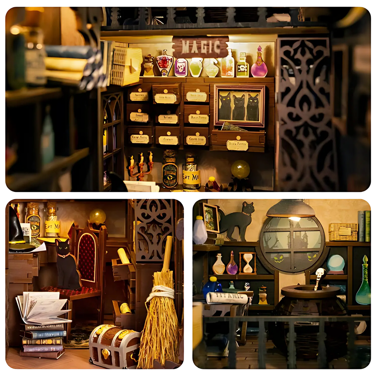 Book Nook Magic Pharmacist - Book Nook Studio