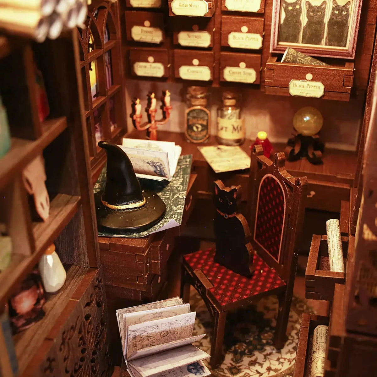Book Nook Magic Pharmacist - Book Nook Studio