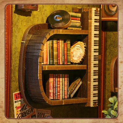 Book Nook Memories Music Bookshop - Book Nook Studio