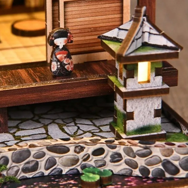 Book Nook Moss-Lantern Harmony Garden - Book Nook Studio