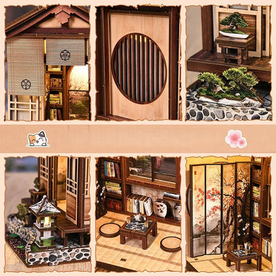 Book Nook Moss-Lantern Harmony Garden - Book Nook Studio
