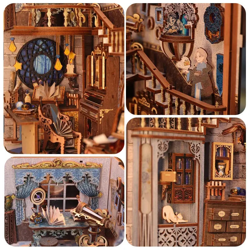 Book Nook Nebula Common Room - Book Nook Studio