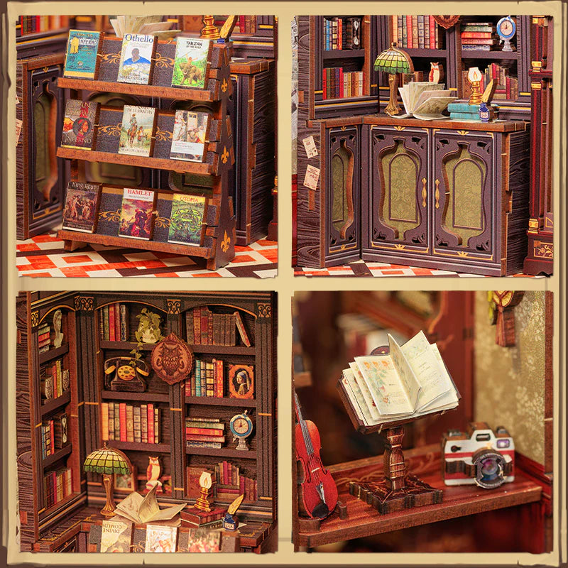 Book Nook Owl Bookstore - Book Nook Studio