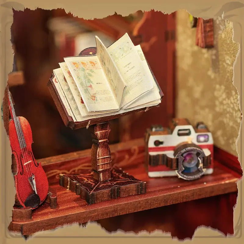 Book Nook Owl Bookstore - Book Nook Studio