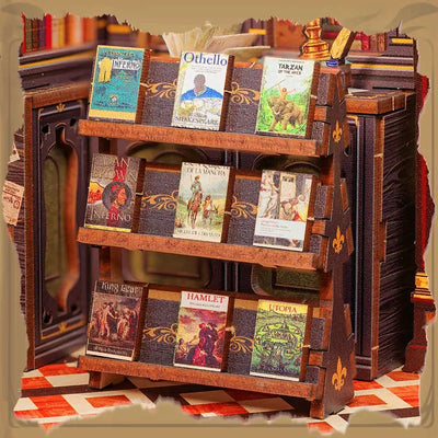 Book Nook Owl Bookstore - Book Nook Studio