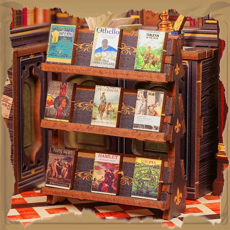 Book Nook Owl Bookstore - Book Nook Studio