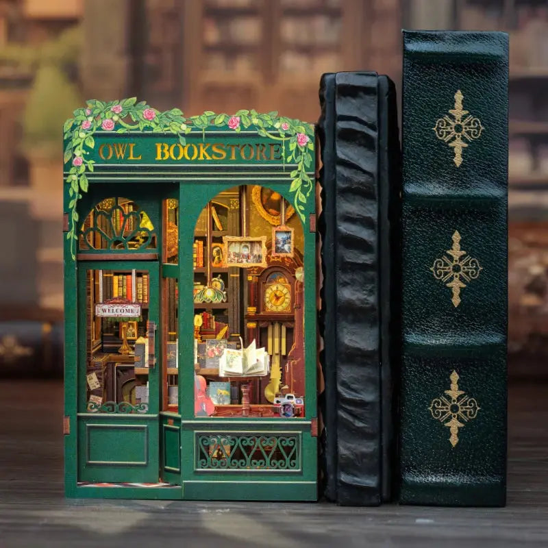 Book Nook Owl Bookstore - Book Nook Studio