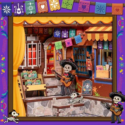Book Nook Plaza de los Muertos - Book Nook Studio