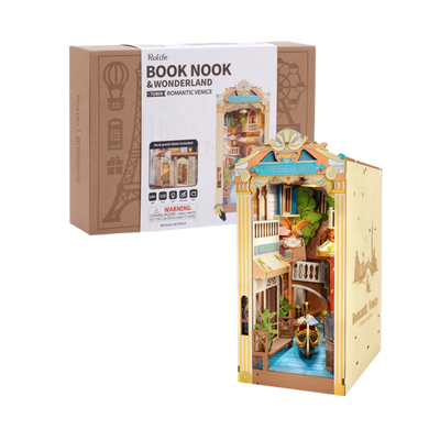 Book Nook Romantic Venice - Book Nook Studio