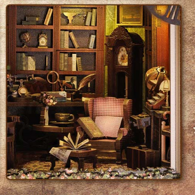 Book Nook Rose Detective Agency - Book Nook Studio