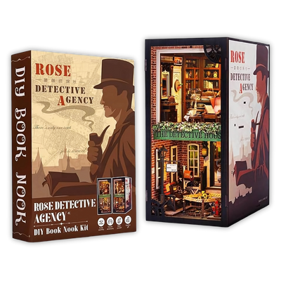 Book Nook Rose Detective Agency - Book Nook Studio