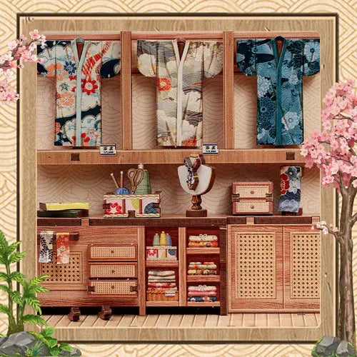 Book Nook Sakura o kimono shop - Book Nook Studio