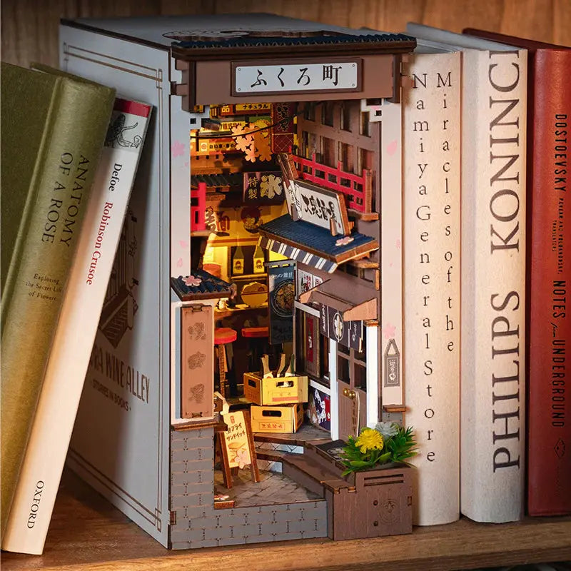 Book Nook Sakura Wine Alley - Book Nook Studio