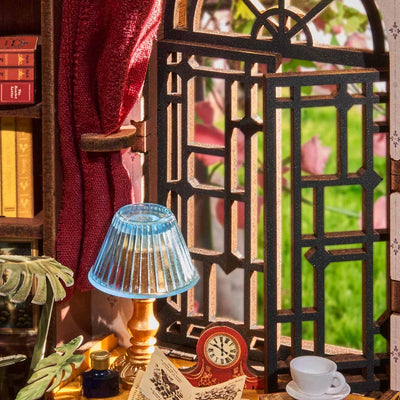 Book Nook Silent Corner Study - Book Nook Studio