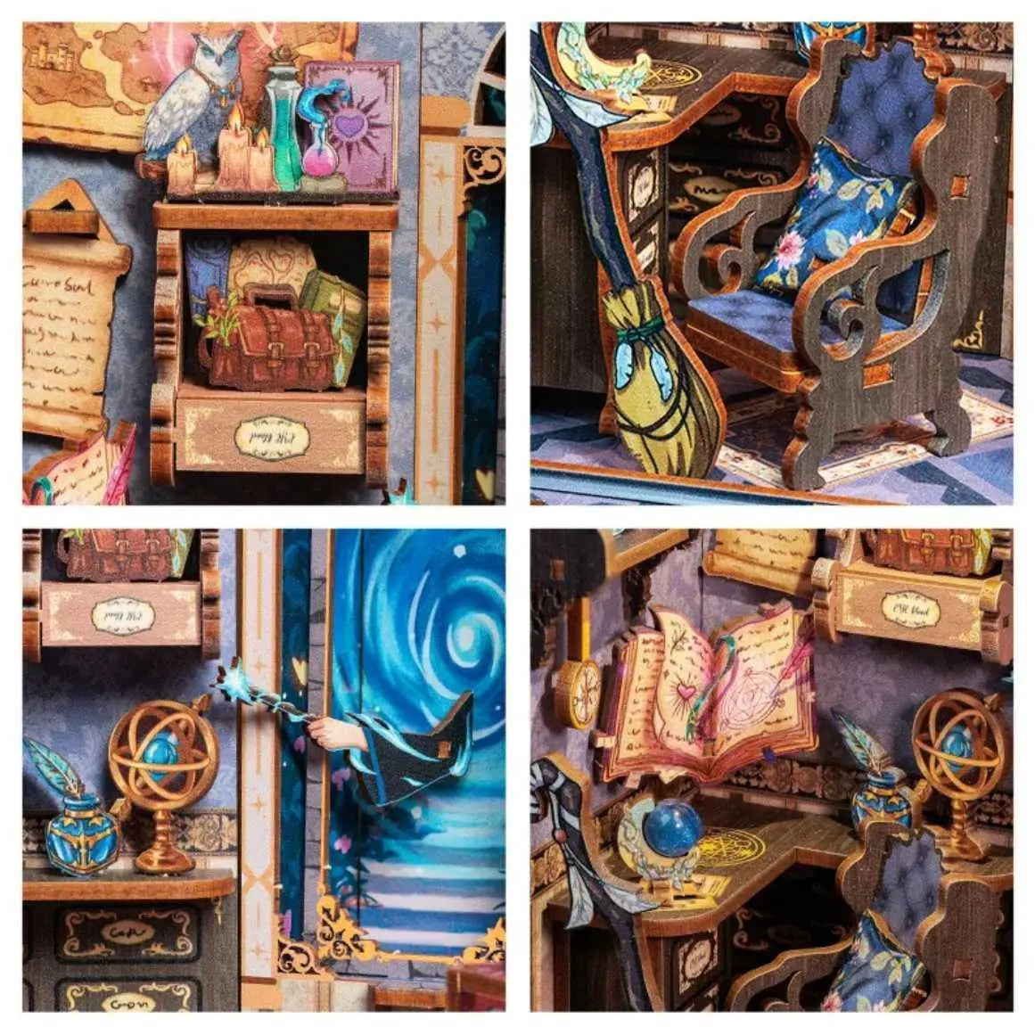 Book Nook Soul Travel Agency - Book Nook Studio