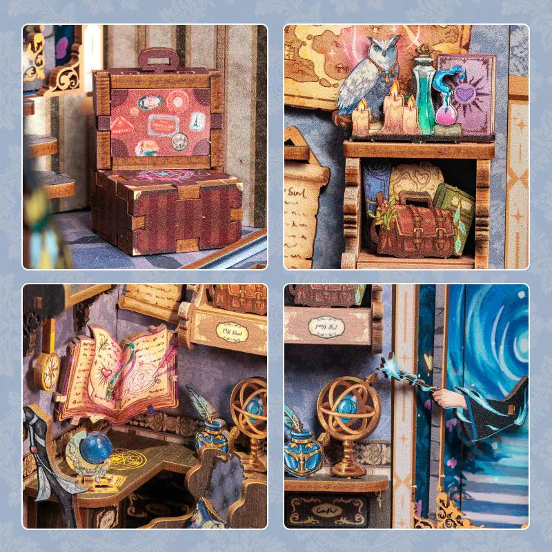 Book Nook Soul Travel Agency - Book Nook Studio