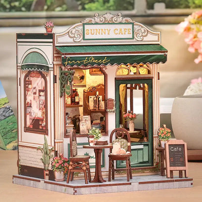Book Nook Sunny Café - Book Nook Studio