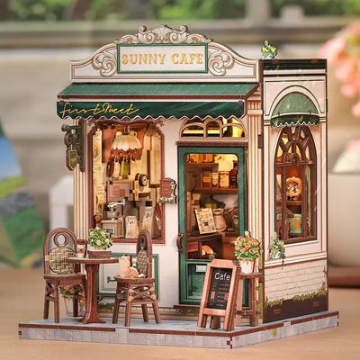 Book Nook Sunny Café - Book Nook Studio