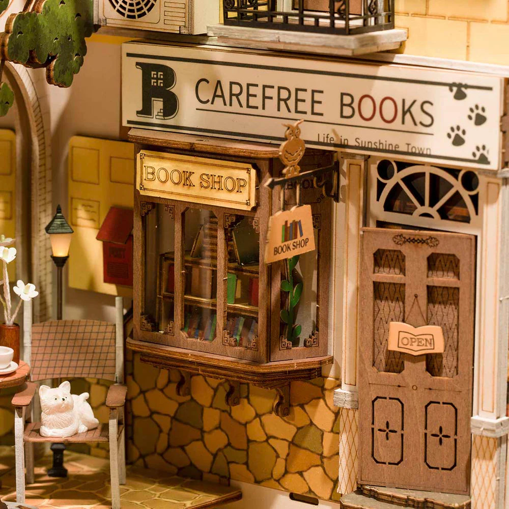 Book Nook Sunshine Town - Book Nook Studio