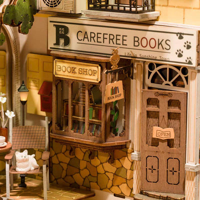 Book Nook Sunshine Town - Book Nook Studio