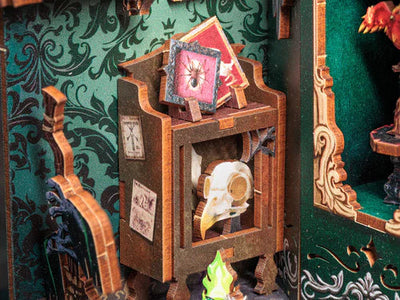 Book Nook The Darkness Herbarium - Book Nook Studio