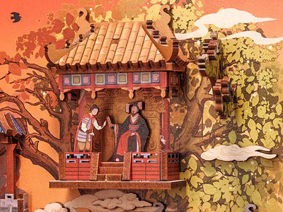 Book Nook The Legend of Mulan - Book Nook Studio