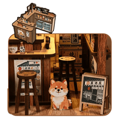 Book Nook The Mellow Pub - Book Nook Studio