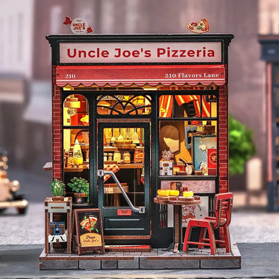 Book Nook Uncle Joe’s Pizzeria - Book Nook Studio