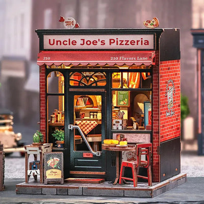 Book Nook Uncle Joe’s Pizzeria - Book Nook Studio