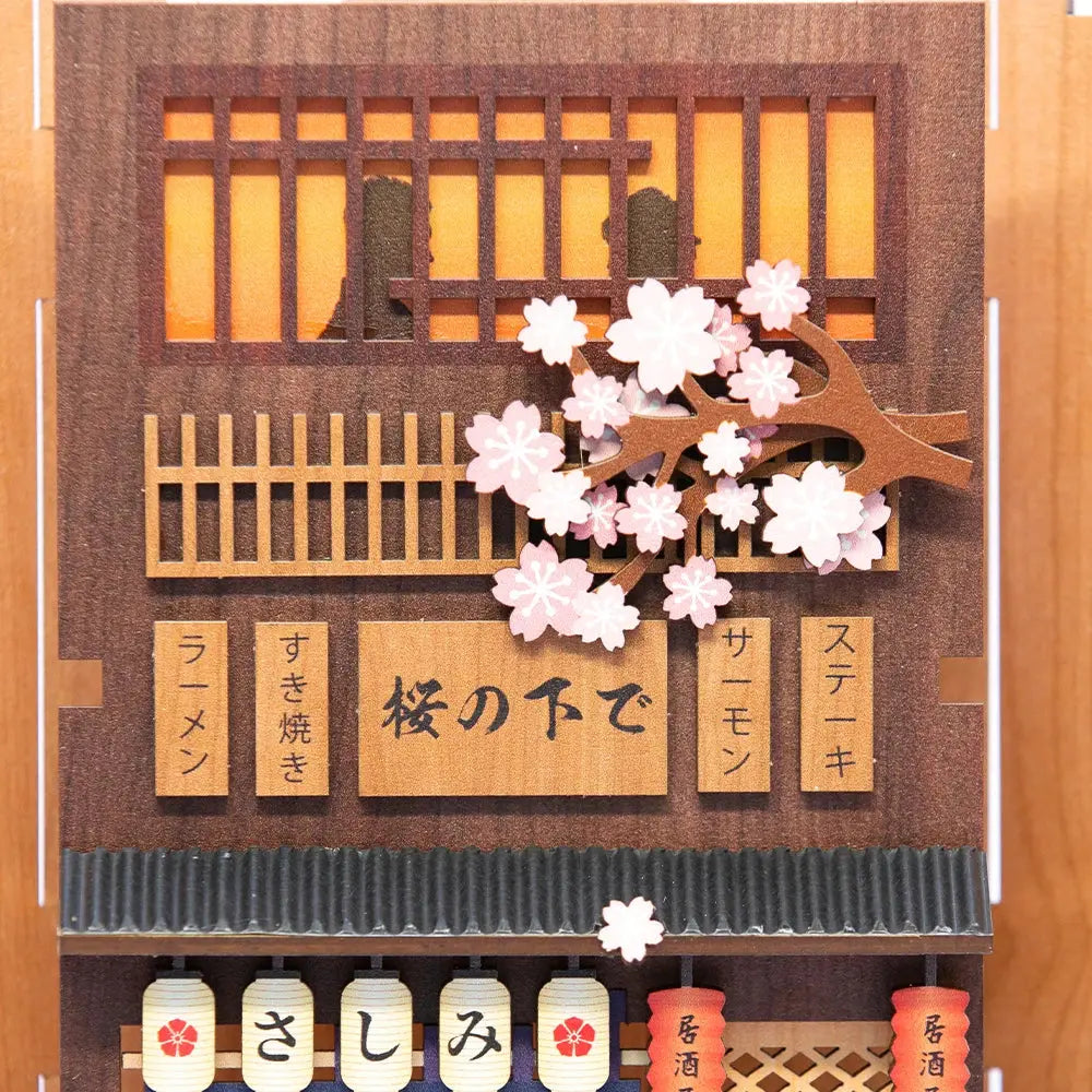Book Nook Under The Sakura Tree - Book Nook Studio