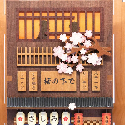 Book Nook Under The Sakura Tree - Book Nook Studio