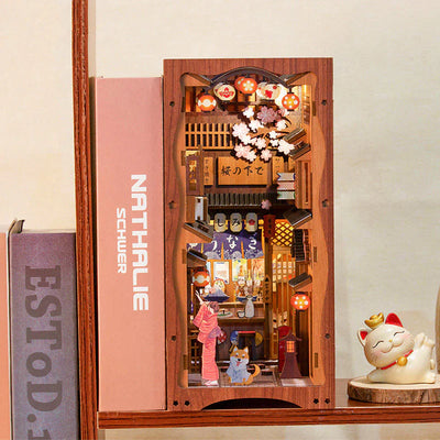 Book Nook Under The Sakura Tree - Book Nook Studio