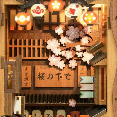 Book Nook Under The Sakura Tree - Book Nook Studio