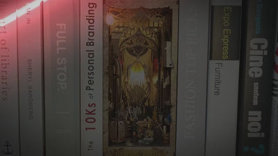 Book Nook Dragon Castle