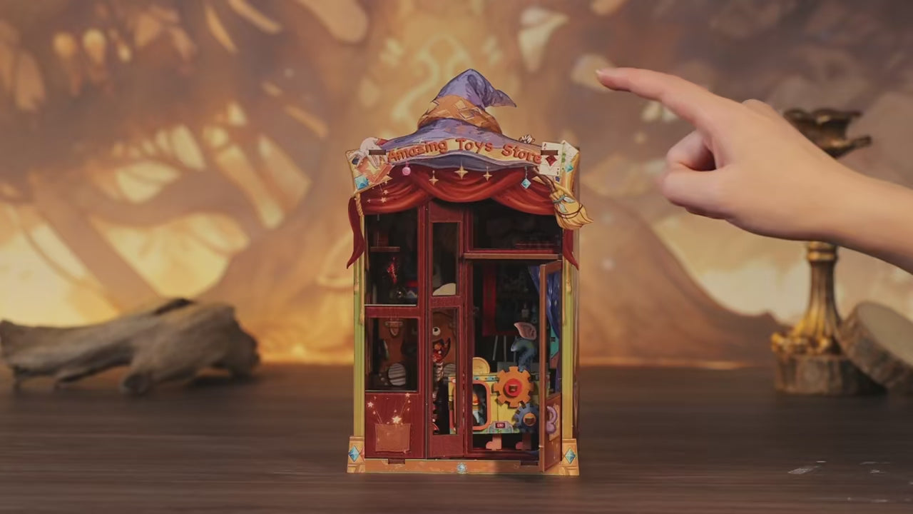 Charger la vidéo: Book Nook Amazing Toys Store II