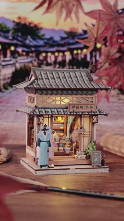 Book Nook Lotus Hall Hanbok Studio