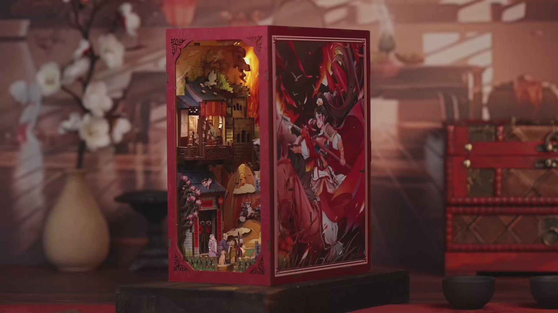 Charger la vidéo: Book Nook The Legend of Mulan