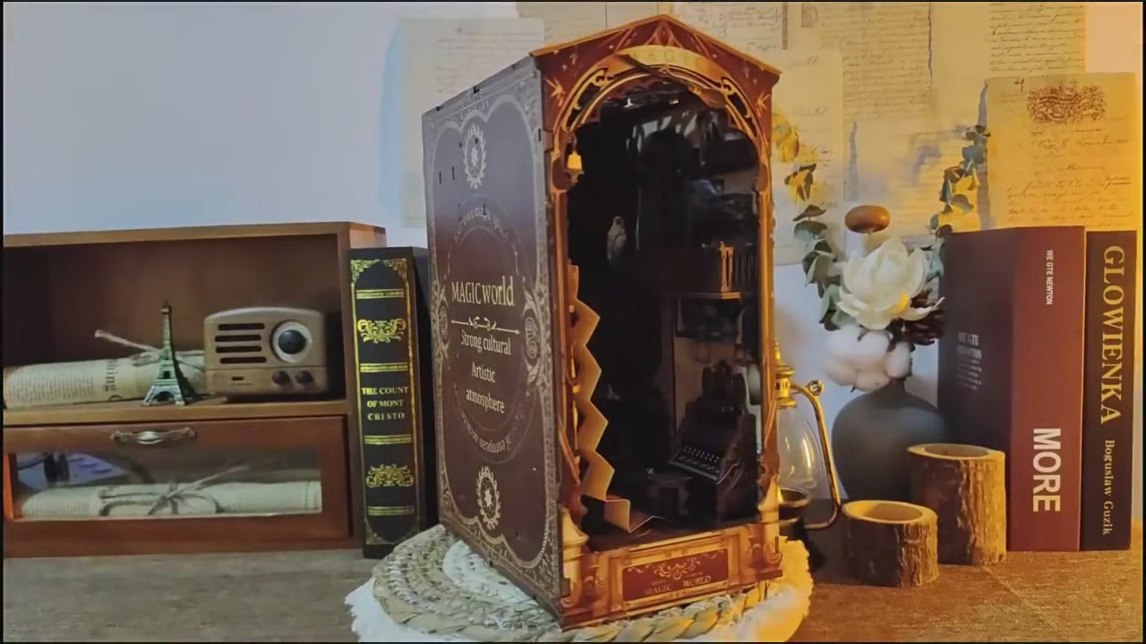 Charger la vidéo: Book Nook Magic World