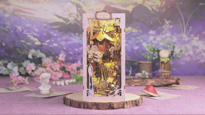 Book Nook Flower Forest Concert