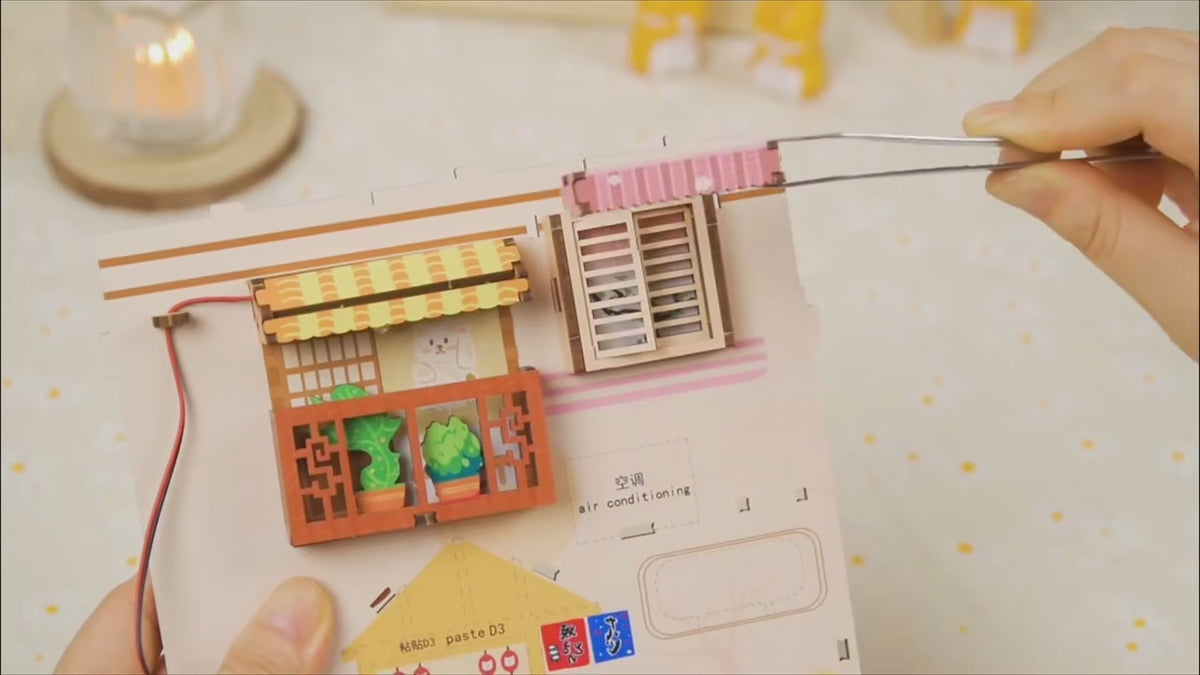 Charger la vidéo: Book Nook Cat Grocery