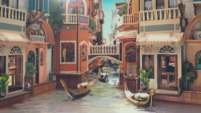 Book Nook Romantic Venice